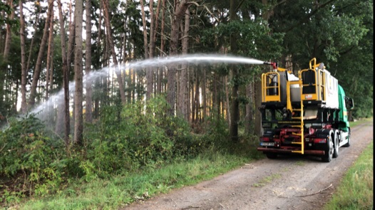 Waldbrandübung mit neuer Löschtechnik_1